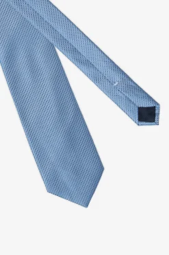 Sky micro-pattern tie