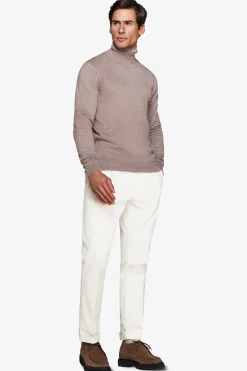 Taupe basic turtleneck
