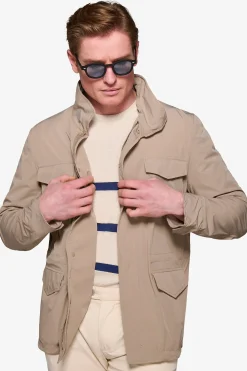 Taupe Relax Tech field jacket