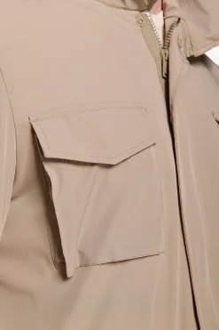 Taupe Relax Tech field jacket