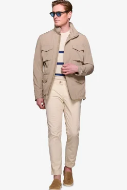 Taupe Relax Tech field jacket