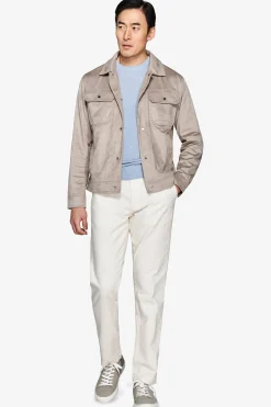 Taupe short jacket