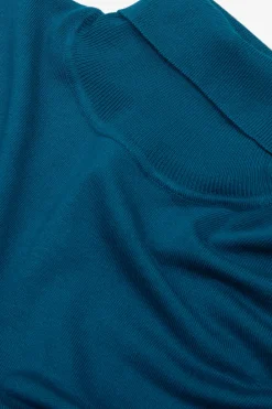 Teal basic turtleneck