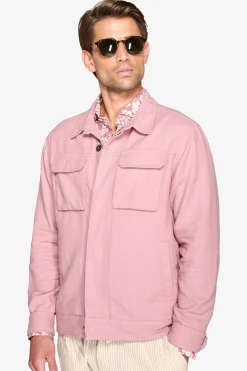 Tropea linen blend overshirt