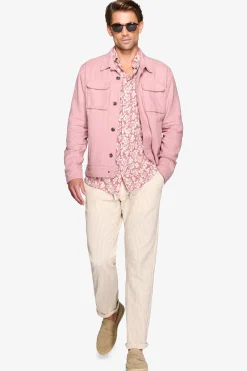 Tropea linen blend overshirt