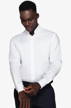 White button down Oxford shirt