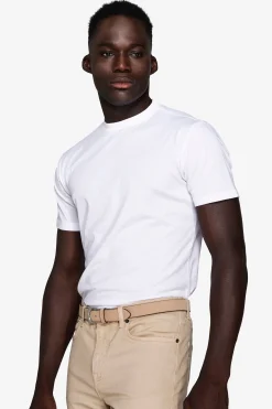 White light cotton t-shirt